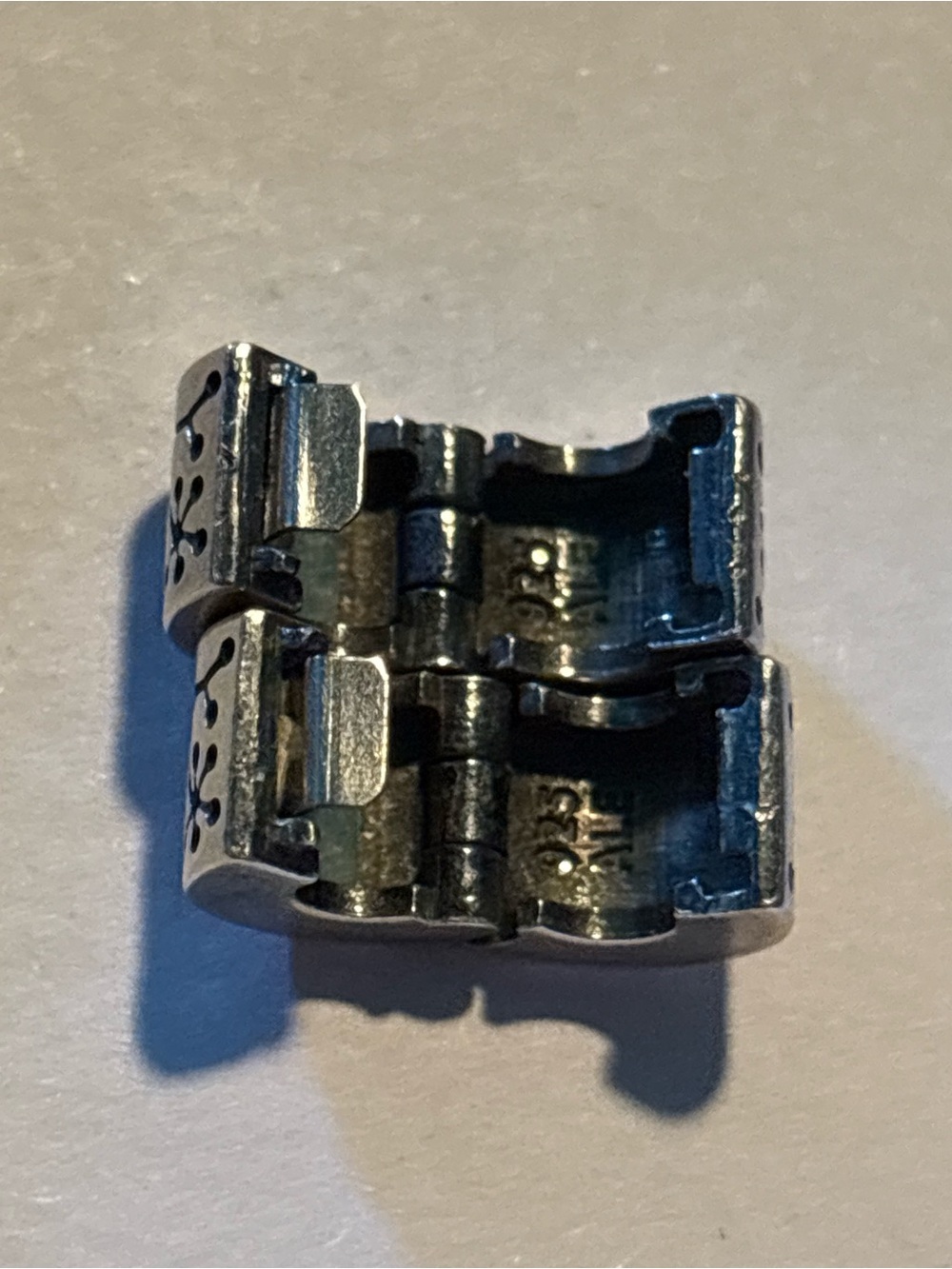 Pandora Silver Floral Bracelet clips - Picture 2 of 3